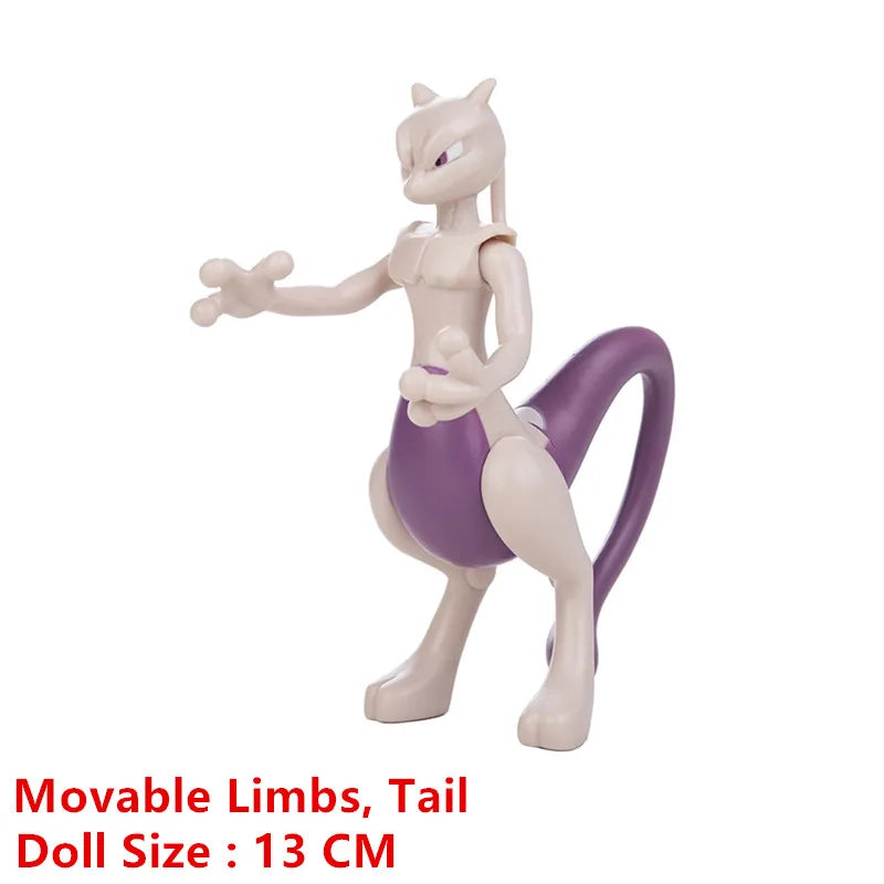 Pokemon 4-13Cm Toys Model Cartoons Movie Anime Figure