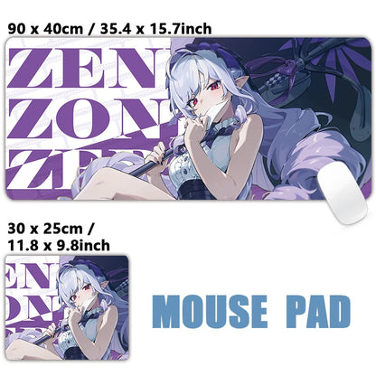 ZZZ Gaming Hoshimi Miyabi Ye Shunguang Remielle Sigrid Mouse Pad