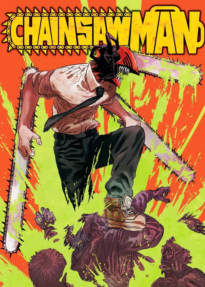 Chainsaw Man Denji Canvas Poster