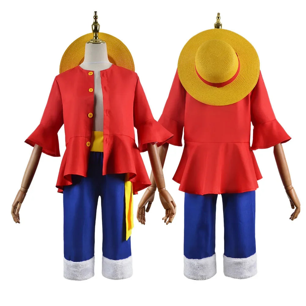 One Piece Monkey D. Luffy Cosplay Costume