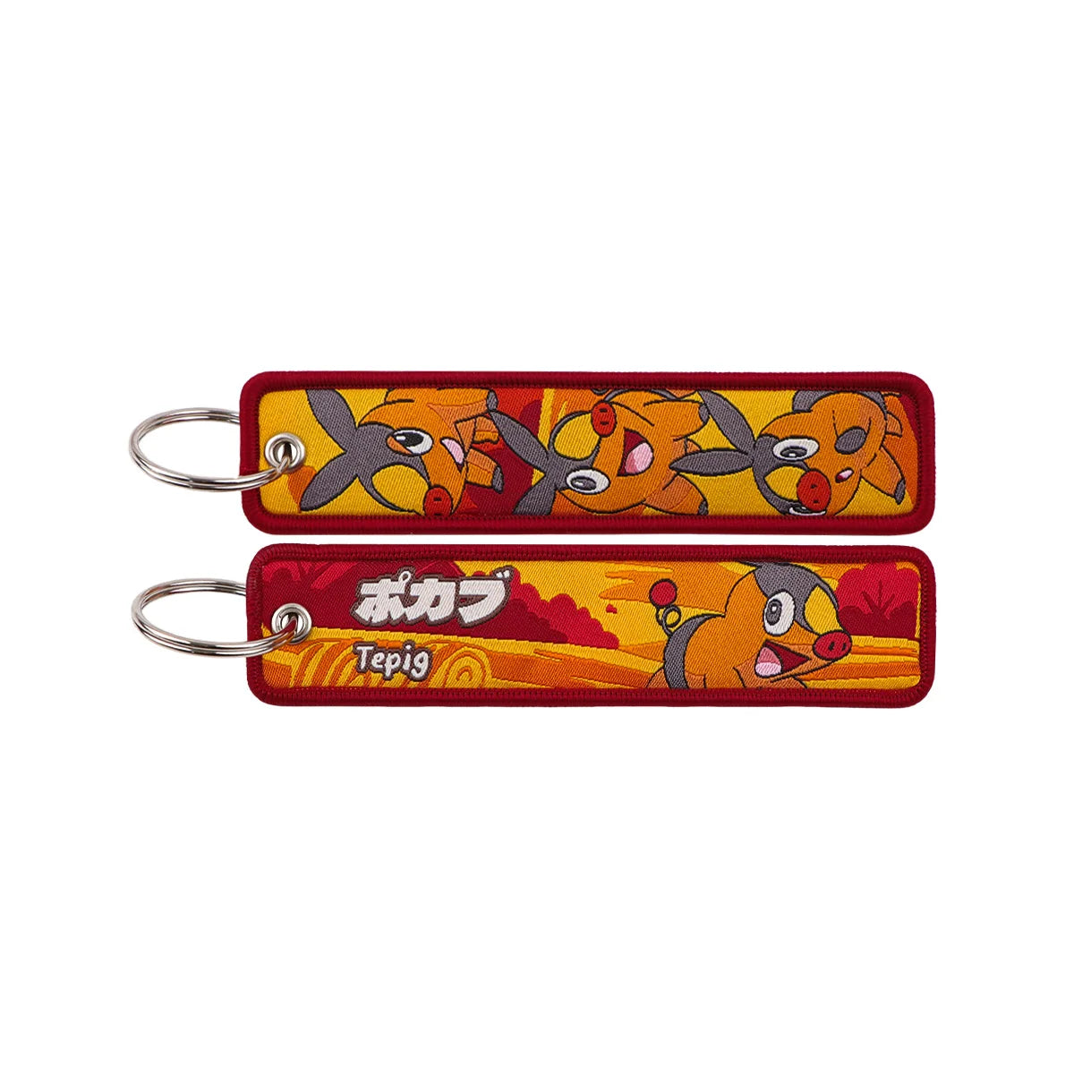 Anime Cute Animals Keyring