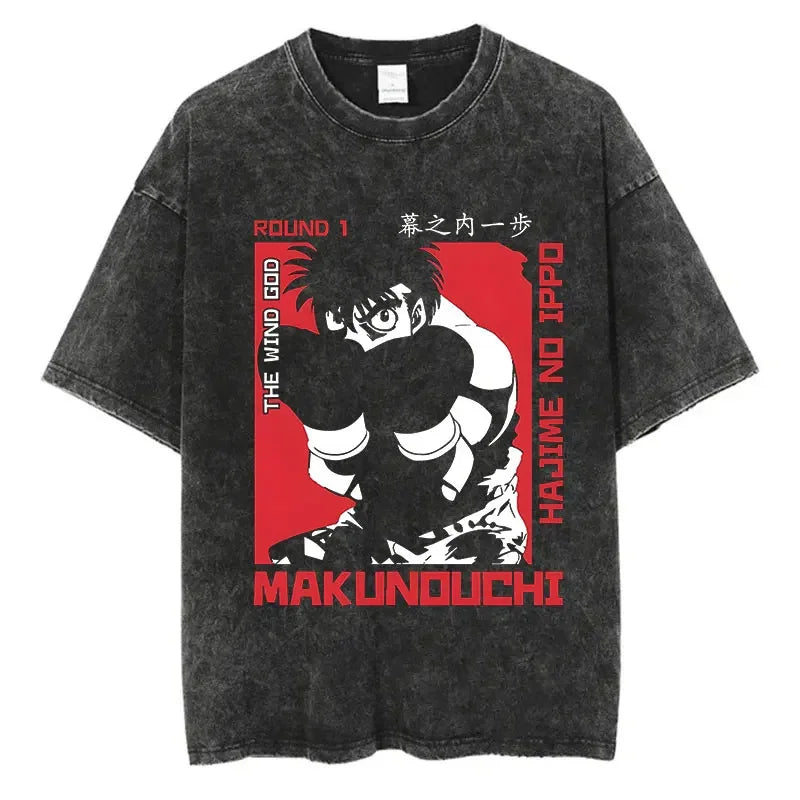 Hajime No Ippo Kamogawa Oversized T-Shirt