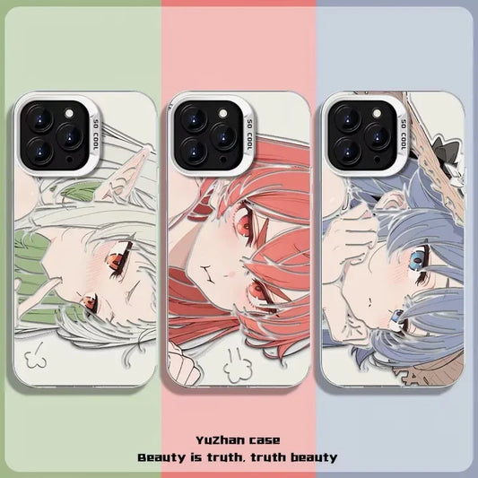 Mushoku Tensei Eris‌ Sylphiette IMD Phone Case For Samsung Galaxy S26 S25 Edge FE S24 S23 S22 Plus Ultra A17 A07 A57 A37 A27