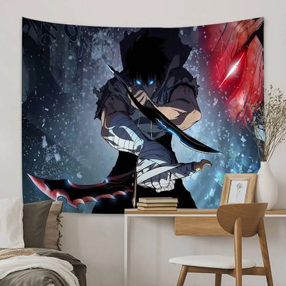 Solo Leveling Tapestry Wall Hanging