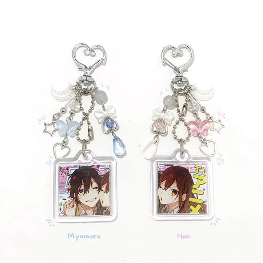 hori miyamura matching keychain aesthetic anime
