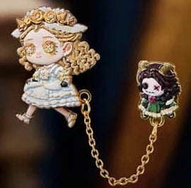 [Official Collab] ‌Identity V X Keep Cosplay Priestess William Ellis Wu Chang Alice 2026 NEW Collab Zinc Alloy Metal Medal