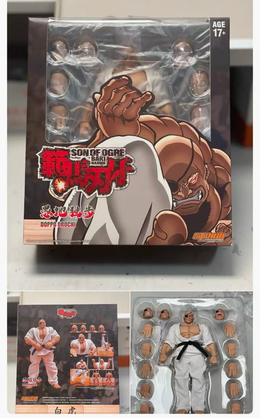 Storm Toys Son of Ogre Baki Hanma Doppo Orochi Action 1/12 Model Figure Figure Model Collection Toy Gift