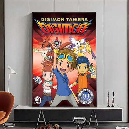 Digimon Poster Wall Art
