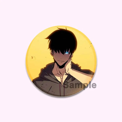 Solo Leveling Cheng Xiaoyu Button Pin