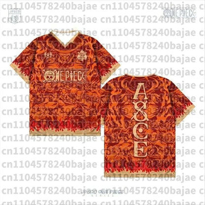 One Piece Luffy Baseball Jersey