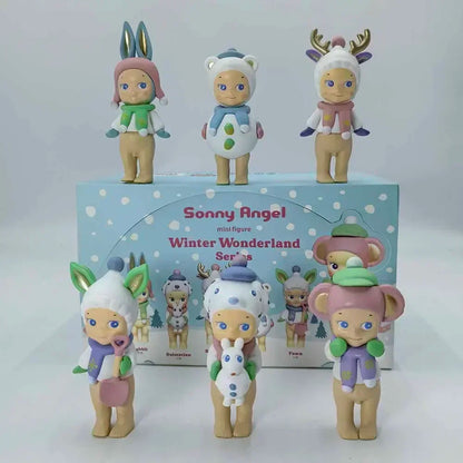 Mini Sonny Winter Wonderland Series Blind Box  Mini Anime Figures Ornaments Christmas Birthday Gift