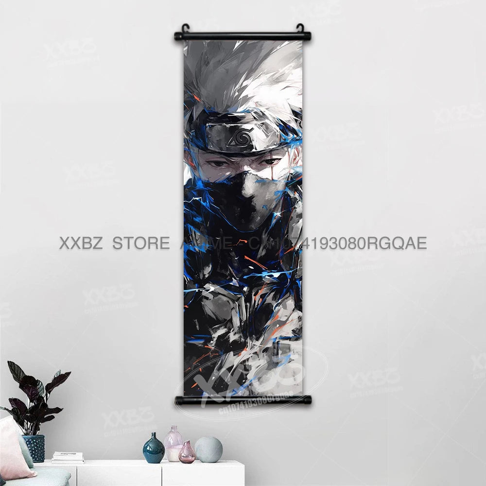 Naruto Hyuga Hinata Canvas Scroll
