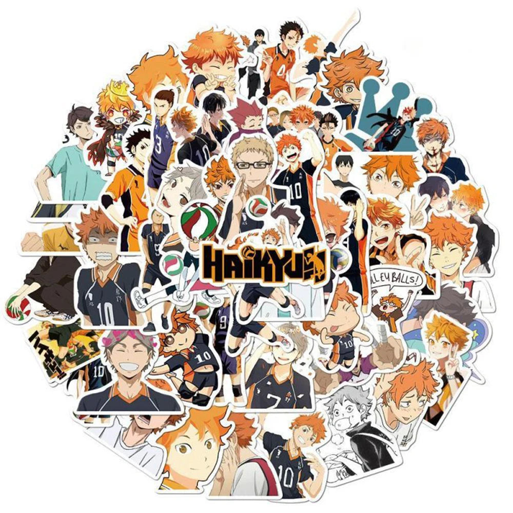 Haikyuu!! Anime Sticker Decals