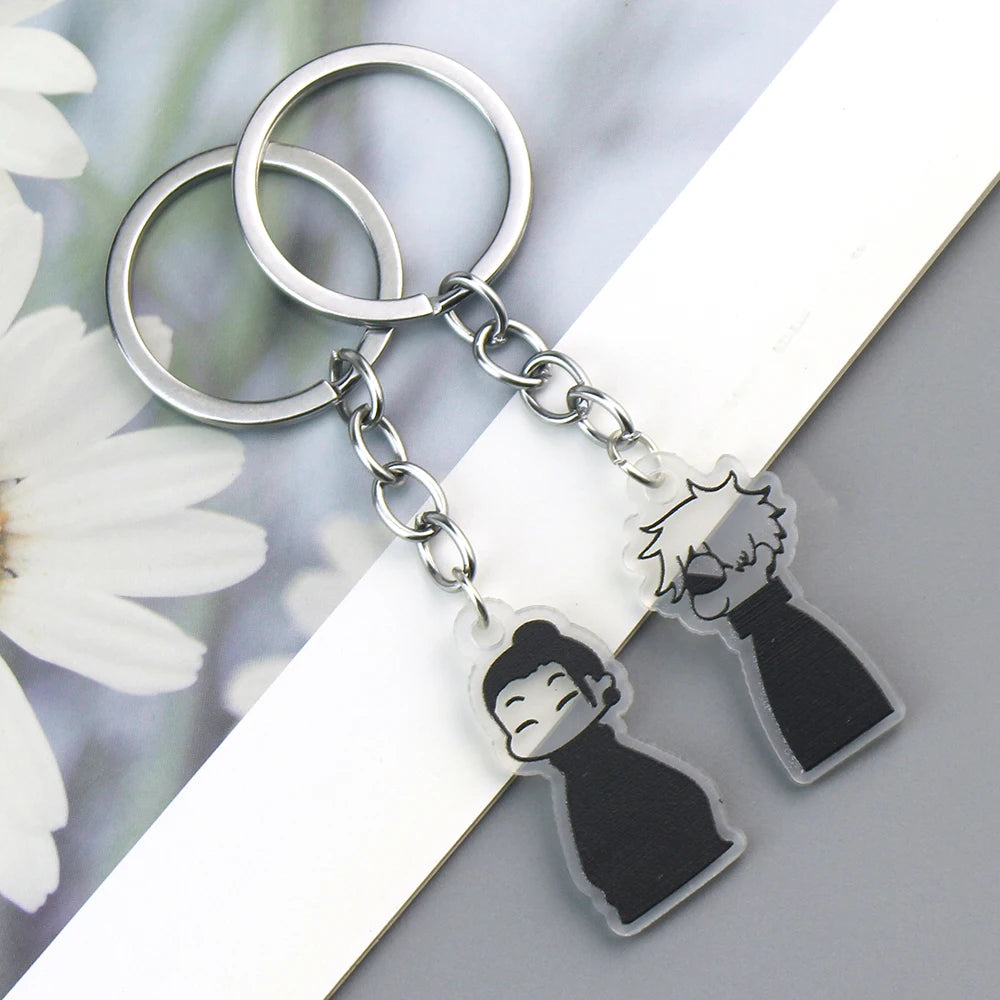 Jujutsu Kaisen Gojo Geto Keychain