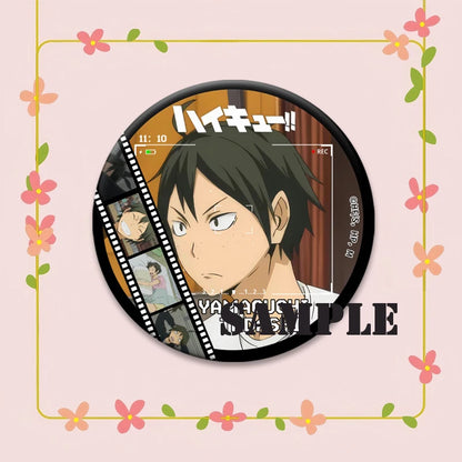 Haikyuu!! Anime Brooch Badge