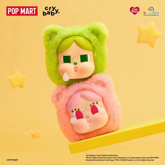 Genuine in Stock POP MART Crybaby Care Bears Series Mini Bag Blind Box Ornament Gift