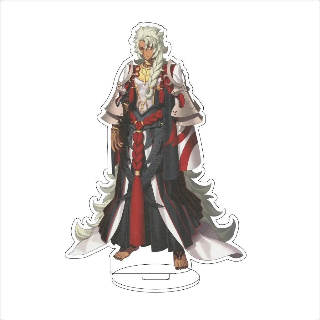 16CM Anime Fate/stay night Altria Pendragon Rin Tohsaka Illyasviel von Einzbern Cos Acrylic Figure Stand Ornaments Gifts