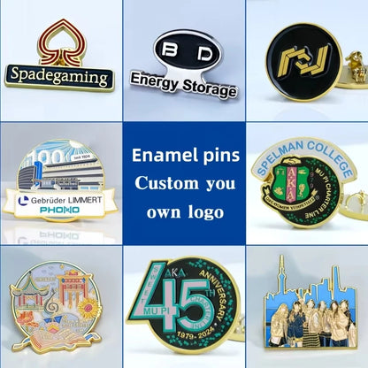Custom Enamel Pin Diy Brooch Pin Make Anime Metal Coin On Backpack Personalized Women's Brooch On Clothes Decor Accessories