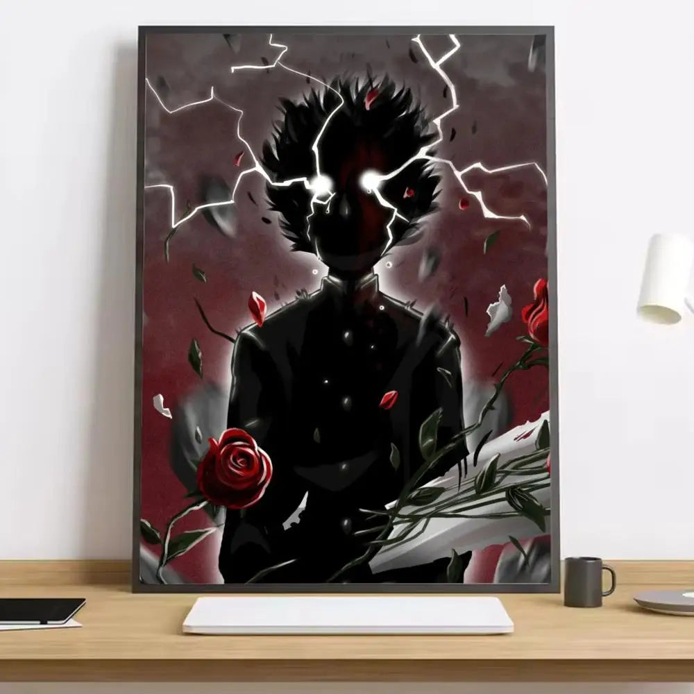 Mob Psycho 100 Reigen Canvas Poster