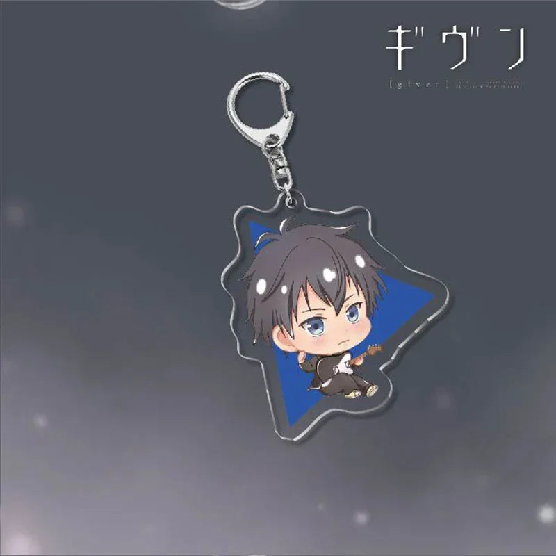 Manga Anime Keychain Cartoon Print Yaoi BL Given Acrylic Characters Key Chain Harajuku Keyring Car Pendant Key Ring Gifts 2025