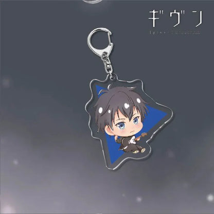 Manga Anime Keychain Cartoon Print Yaoi BL Given Acrylic Characters Key Chain Harajuku Keyring Car Pendant Key Ring Gifts 2025