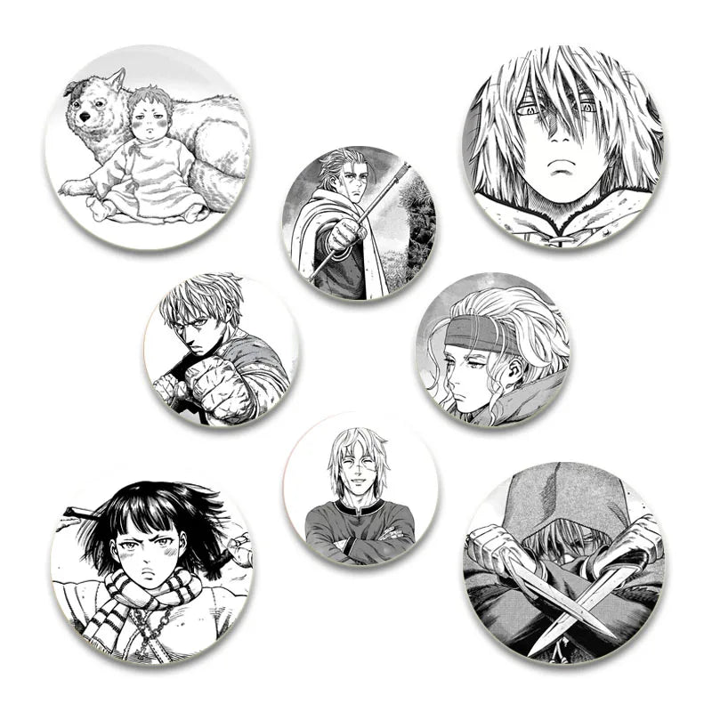 Vinland Saga Badge Pins