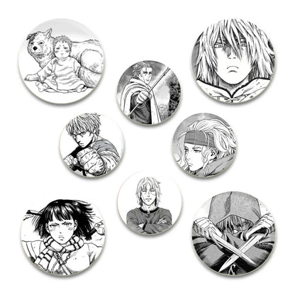 Vinland Saga Badge Pins