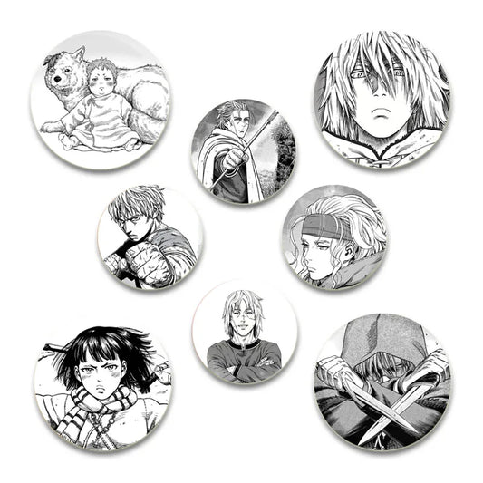 Vinland Saga Badge Pins