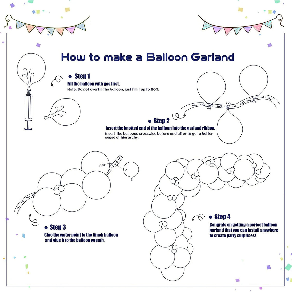Space Series Balloon Arch Kit