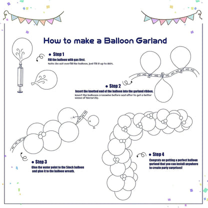 Space Series Balloon Arch Kit