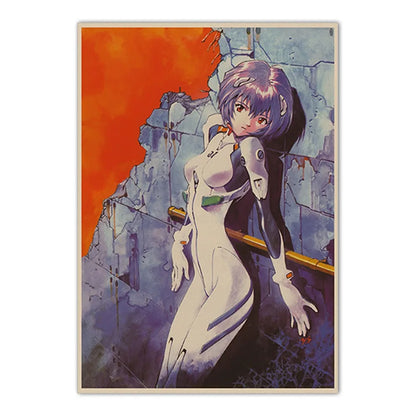 Neon Genesis Evangelion Shinji Canvas Print