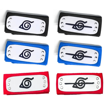 Bandai Naruto Kakashi Sasuke Headband rebel ninja Konoha protective forehead bandana cosplay anime Costume Accessories gift toy