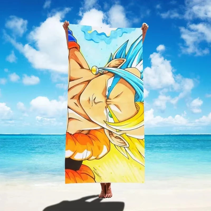 Dragon Ball Goku Beach Towel