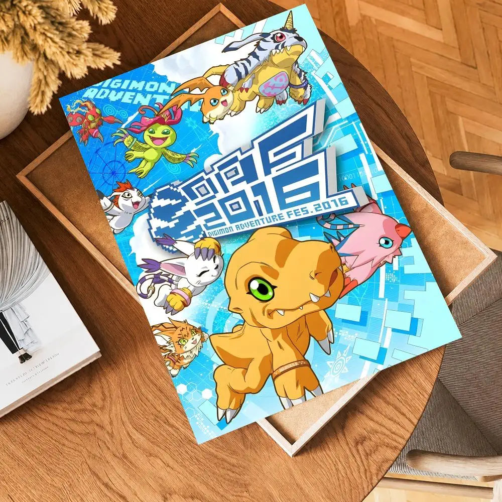 Digimon Poster Sticker