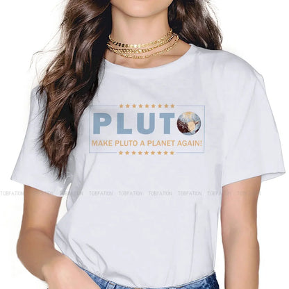 Make A Planet Again Pluto Oversized T-Shirt