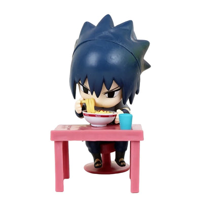Anime New In Stock  Naruto Breeze Ramen Lamian Noodles Theme Blind Box Handmade Ornament Gift Naruto Sasuke Model Toys