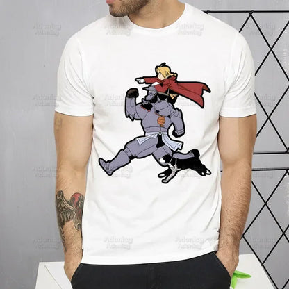 Fullmetal Alchemist Alphonse Elric T-Shirt – Harajuku Short Sleeve