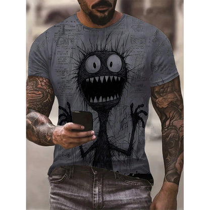 Anime Monster Oversized T-Shirt