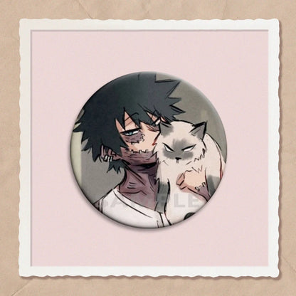 My Hero Academia Dabi Button Pin