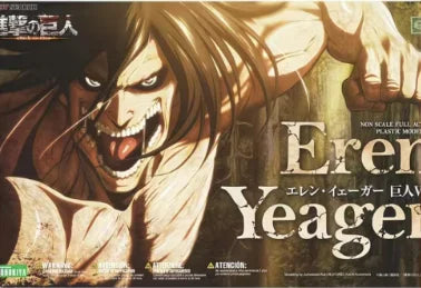 Kotobukiya Eren Yeager Action Figures Attack on Titan Anime Assembly Model Collection Gift