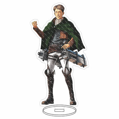 16CM Anime Acrylic Stand‌ Attack on Titan Connie Springer Mikasa Ackerman Eren Jaeger Armin Arlert Cos Figure Ornaments Gifts