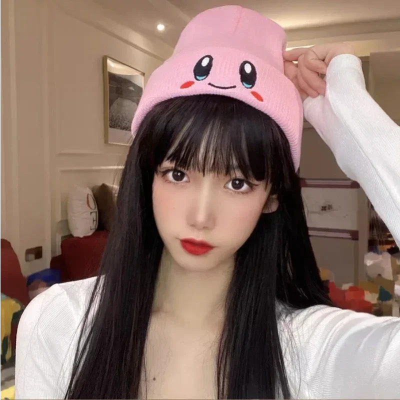 Anime Kirby Knitted Hat
