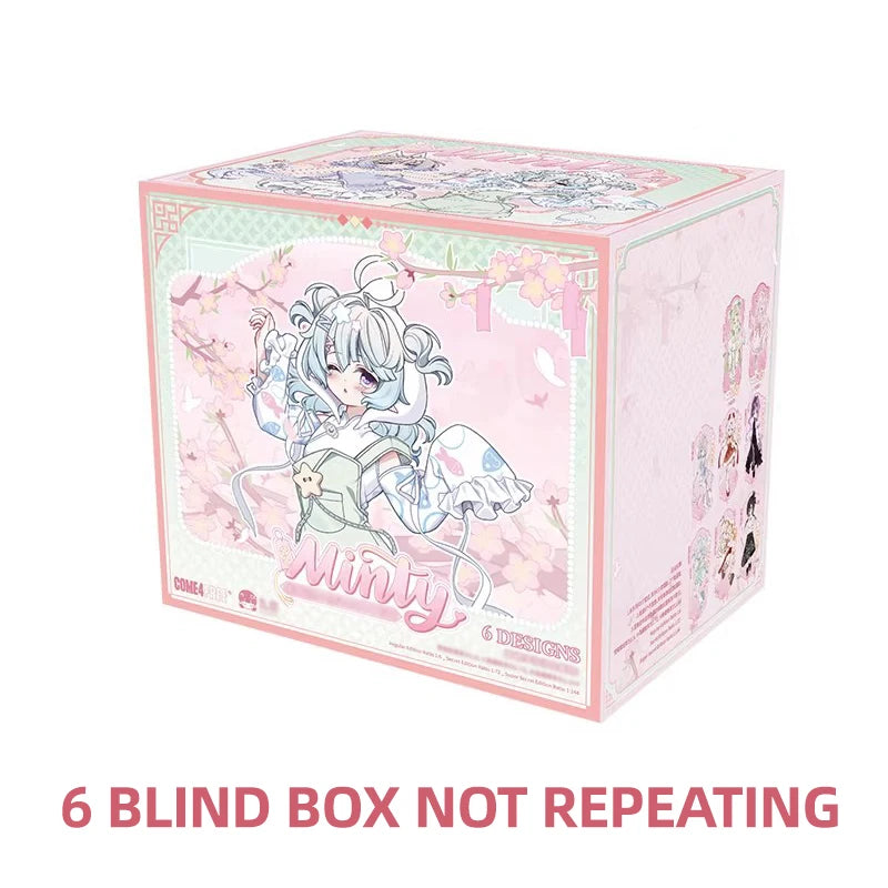 In Stock Genuine Come4free Lucky Little Sign Spirit  1/8 BJD Blind Box Movable Joint Doll Cute Figurine Ornament Holiday gifts