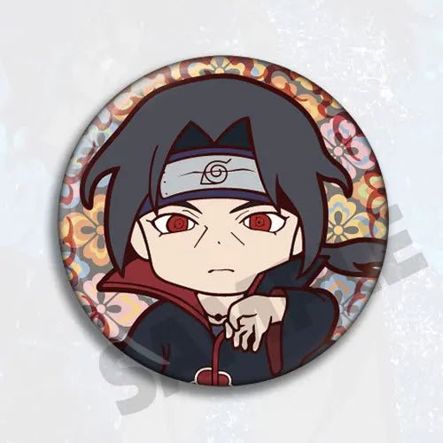 Anime Naruto Badge Pin Brooch Accessories Kakashi Sasuke Itachi Rock Lee Sakura Cosplay Merchandise Collection Gift for Fans