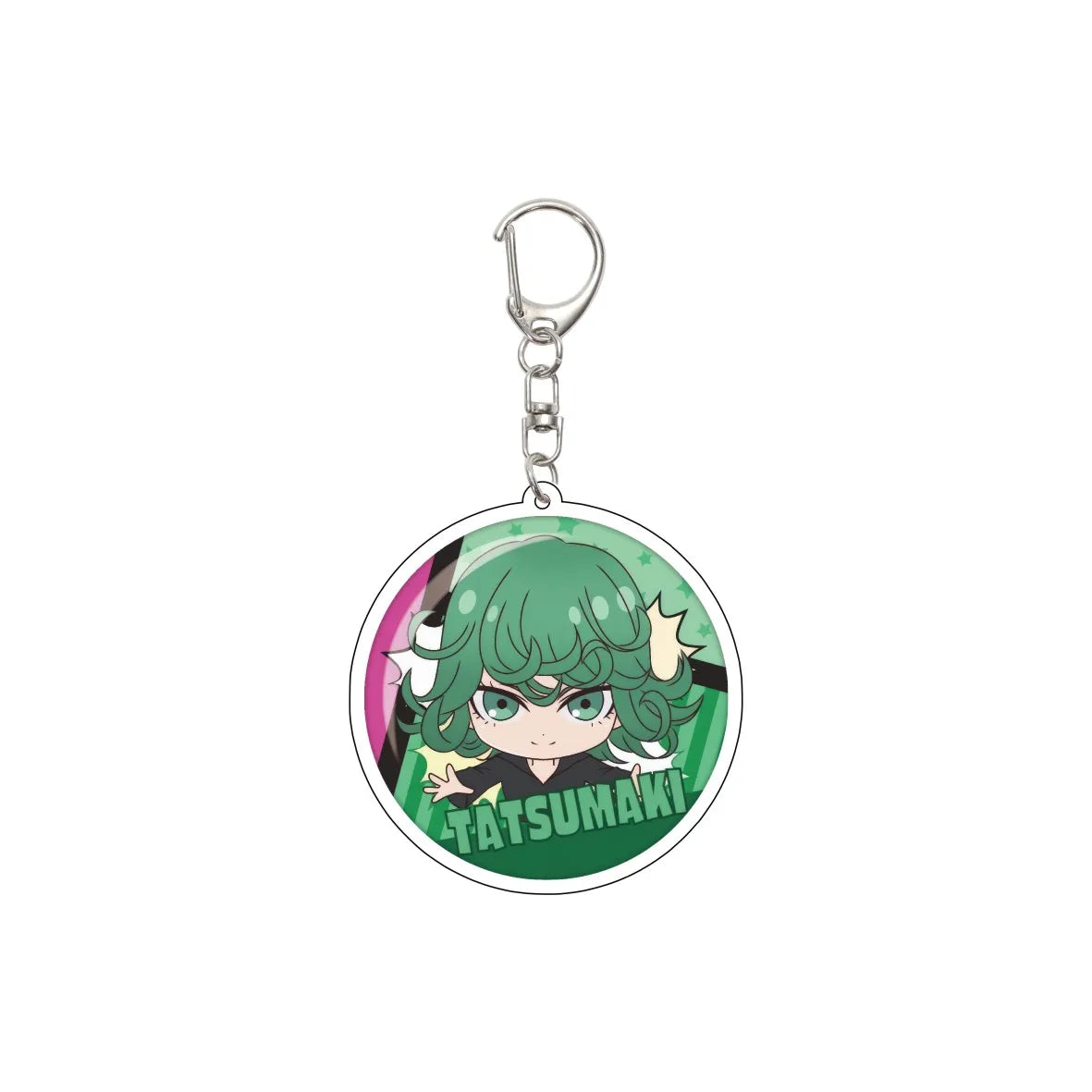 One Punch Man Saitama Keychain