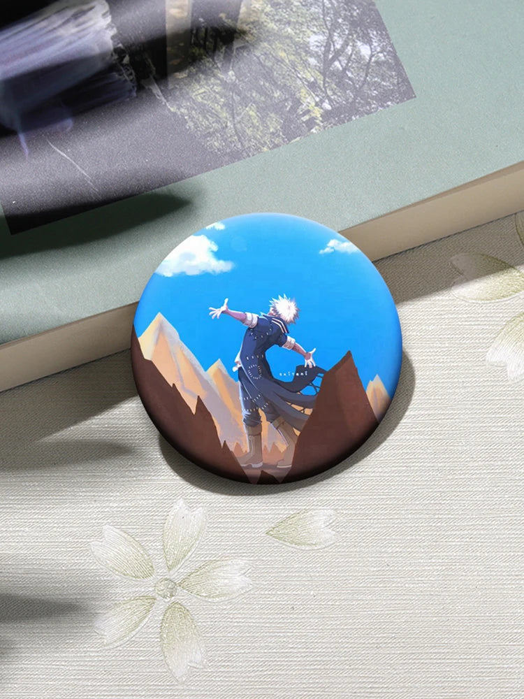 My Hero Academia Dabi Button Pin