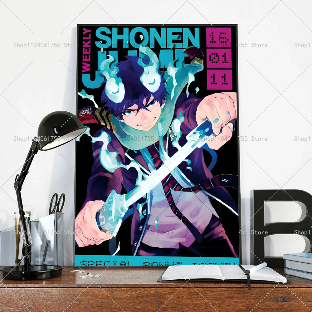Blue Exorcist Wall Poster