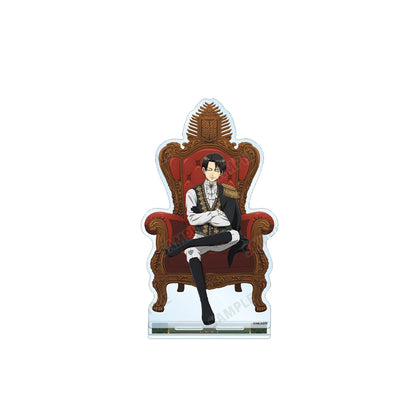 Attack on Titan Levi Ackerman 15cm Acrylic Stand Keychain Figure Desk Display Ornament Anime Fan Merch Gift Toy