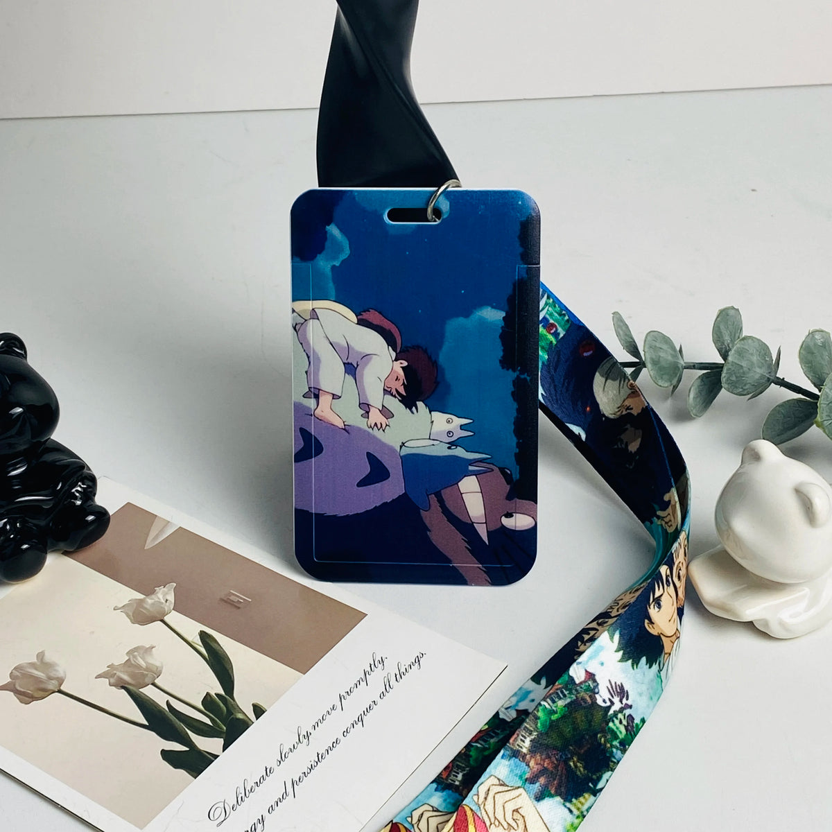 Anime Card Case Lanyard