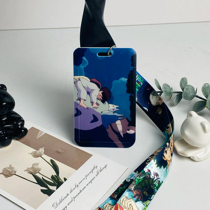 Anime Card Case Lanyard